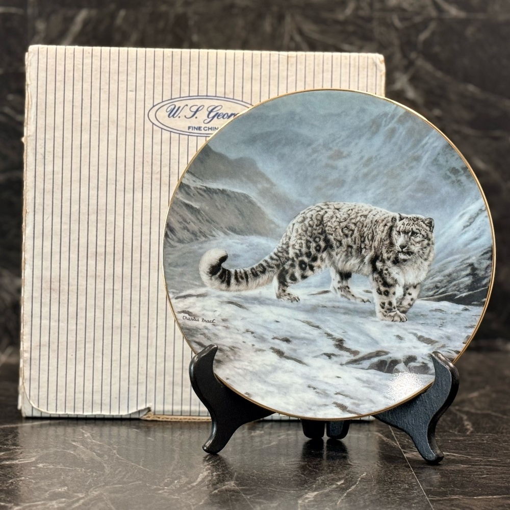 W.L. George “Fleeting Encounter” by Charles Fracé Collector Plate